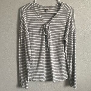 A New Day tie-front top